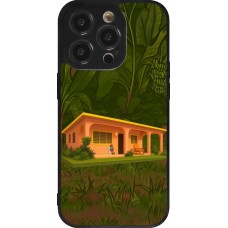 Coque iPhone 14 Pro - Silicone rigide noir Benitos house DTMF