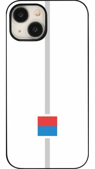 Coque iPhone 15 - Canton TI blanc