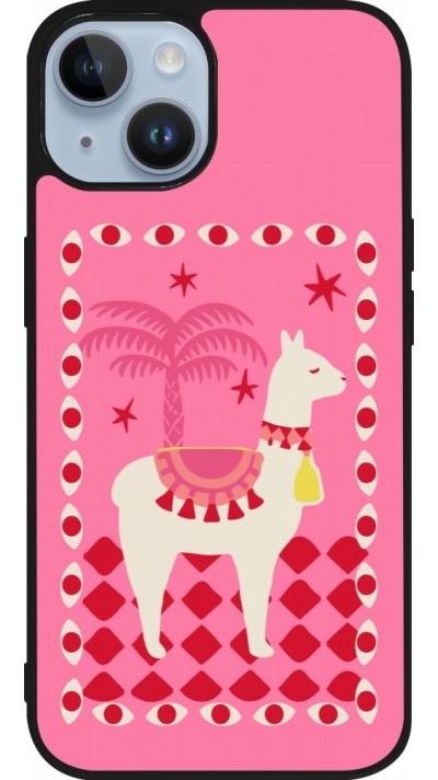 iPhone 15 Case Hülle - Silikon schwarz Alpaca 2026