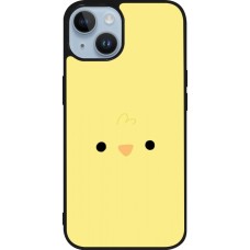 iPhone 15 Case Hülle - Silikon schwarz Easter 2026 Little chicken