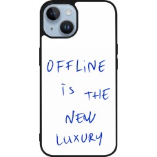 iPhone 15 Case Hülle - Silikon schwarz Offline is the new luxury