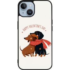 iPhone 15 Case Hülle - Silikon schwarz Saint Valentines Day 26 Happy Valentine
