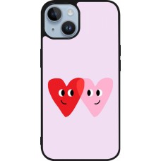 iPhone 15 Case Hülle - Silikon schwarz Saint Valentines Day 26 Heart