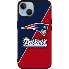 iPhone 15 Case Hülle - Silikon schwarz Super Bowl 26 Patriots 1