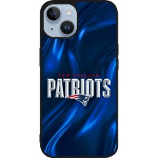 iPhone 15 Case Hülle - Silikon schwarz Super Bowl 26 Patriots 2