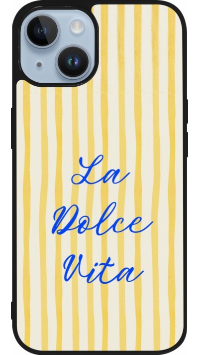 iPhone 15 Case Hülle - Silikon schwarz The good life 2026