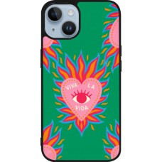iPhone 15 Case Hülle - Silikon schwarz Viva la vida 2026