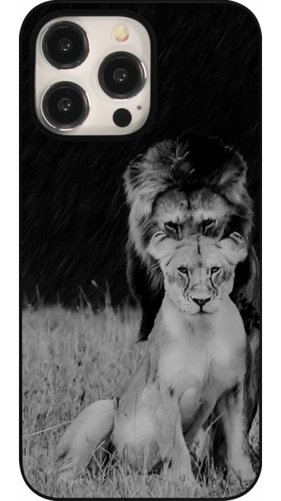 iPhone 15 Pro Max Case Hülle - Angry lions