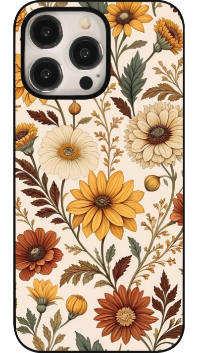 iPhone 15 Pro Max Case Hülle - Autumn 25 Flower pattern
