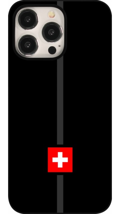 Coque iPhone 15 Pro Max - Canton CH noir