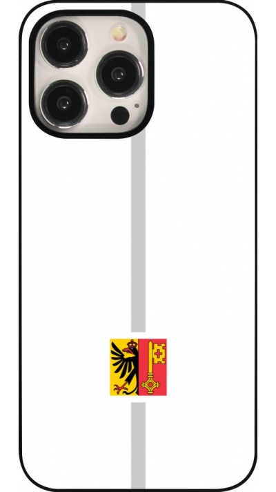 Coque iPhone 15 Pro Max - Canton GE blanc