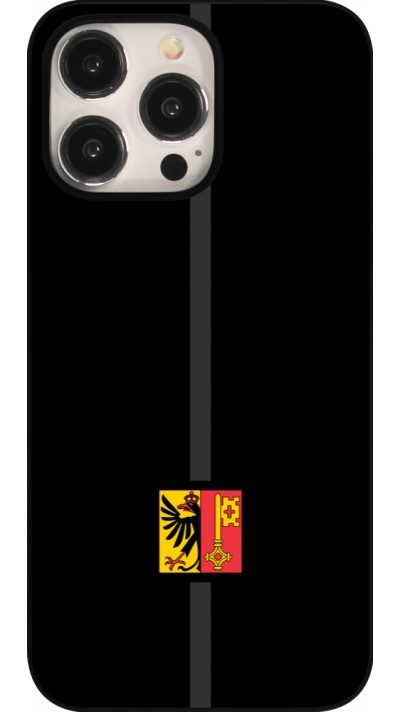 Coque iPhone 15 Pro Max - Canton GE noir