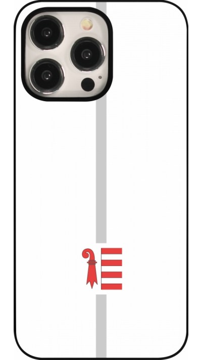 Coque iPhone 15 Pro Max - Canton JU blanc