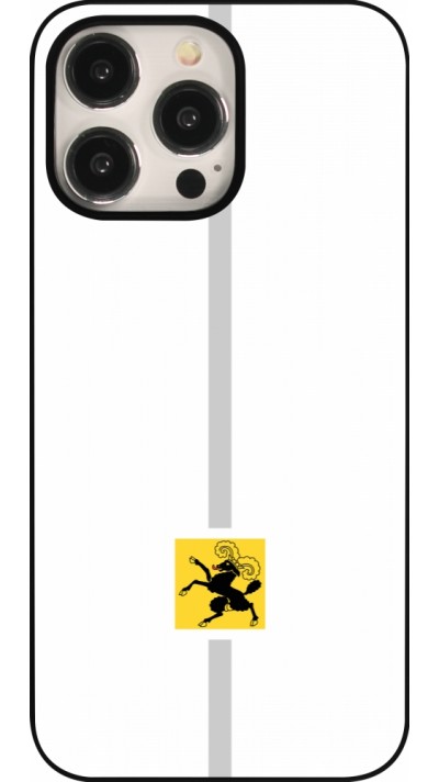 Coque iPhone 15 Pro Max - Canton SH blanc
