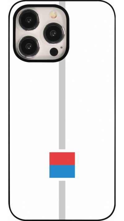 Coque iPhone 15 Pro Max - Canton TI blanc