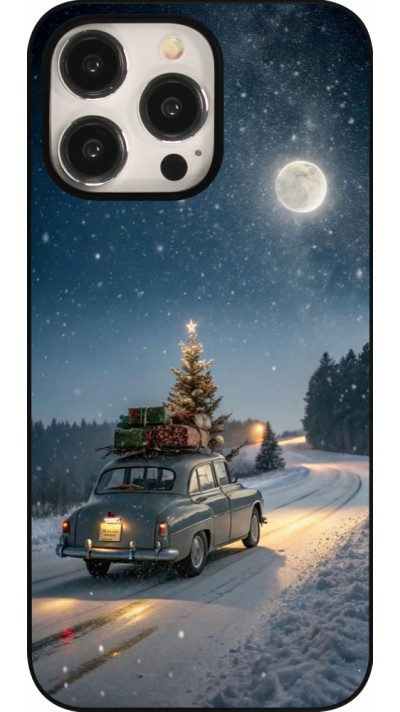 iPhone 15 Pro Max Case Hülle - Christmas 25 Car with Tree Xmas
