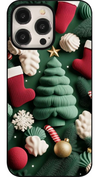 iPhone 15 Pro Max Case Hülle - Christmas 25 Christmas textiles