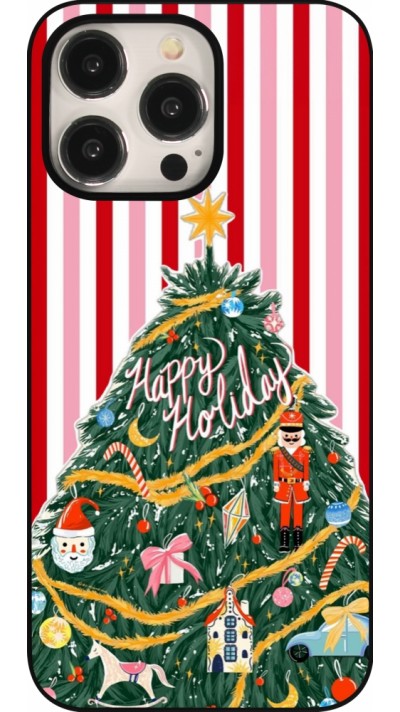 iPhone 15 Pro Max Case Hülle - Christmas 25 Happy Holiday
