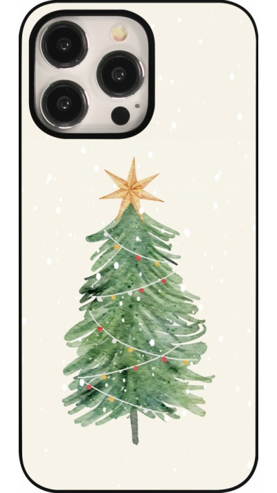 iPhone 15 Pro Max Case Hülle - Christmas 25 Sketch Tree