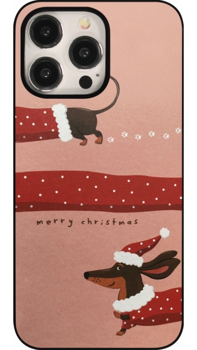 iPhone 15 Pro Max Case Hülle - Christmas 25 Teckel Merry Xmas