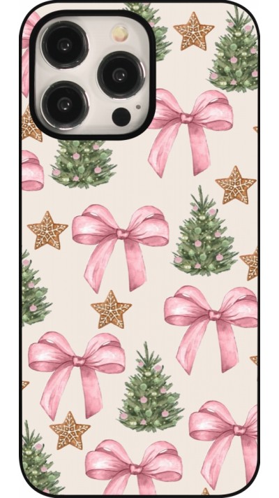iPhone 15 Pro Max Case Hülle - Christmas 25 Vintage Ribbons