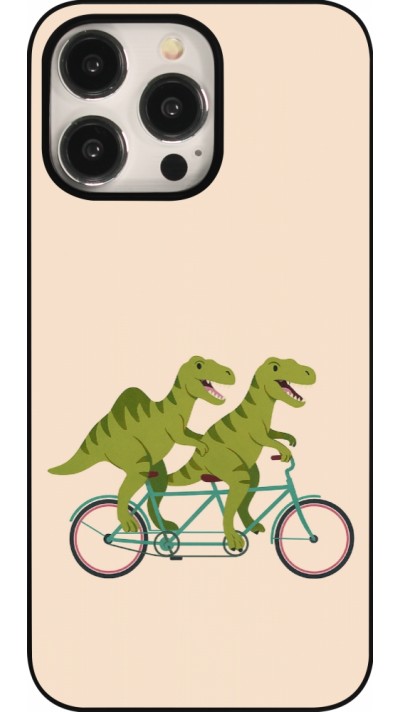 iPhone 15 Pro Max Case Hülle - Dinosaurs on bikes 2026