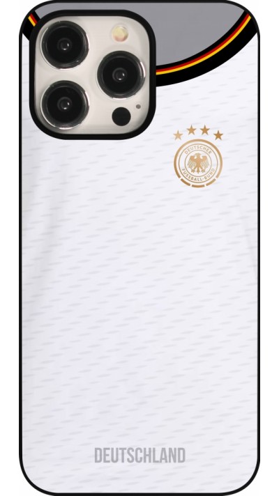 Coque iPhone 15 Pro Max - Maillot de football Allemagne 2022 personnalisable Coque iPhone 15 Pro Max - Maillot de football Allemagne 2022 personnalisable