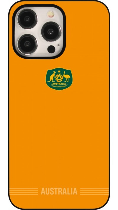 iPhone 15 Pro Max Case Hülle - Australien 2026 personalisierbares Fussballtrikot