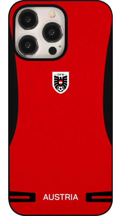 iPhone 15 Pro Max Case Hülle - O?sterreich 2026 personalisierbares Fussballtrikot