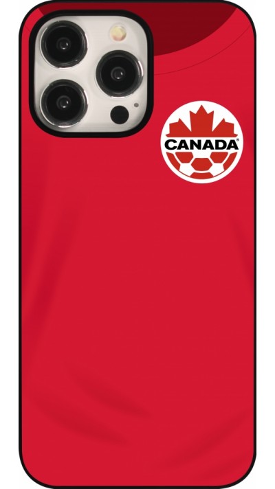 Coque iPhone 15 Pro Max - Maillot de football Canada 2022 personnalisable Coque iPhone 15 Pro Max - Maillot de football Canada 2022 personnalisable