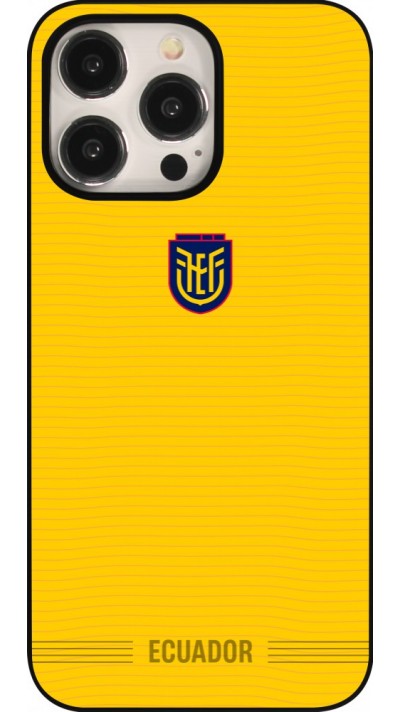 iPhone 15 Pro Max Case Hülle - Ecuador 2026 personalisierbares Fussballtrikot
