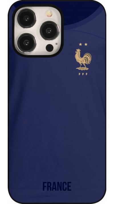 Coque iPhone 15 Pro Max - Maillot de football France 2022 personnalisable Coque iPhone 15 Pro Max - Maillot de football France 2022 personnalisable
