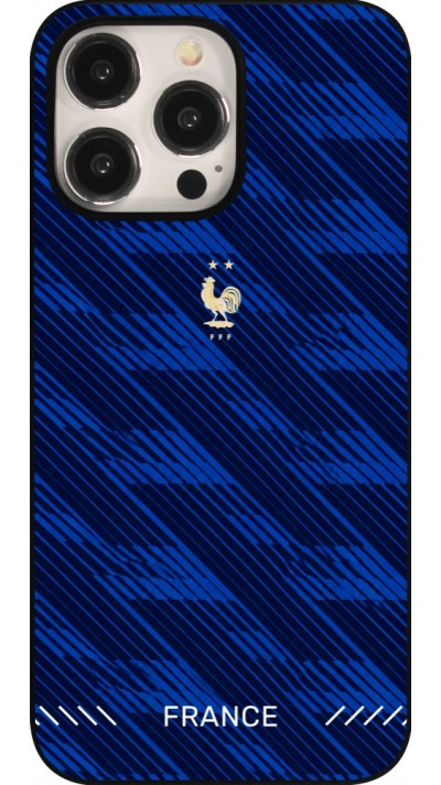 iPhone 15 Pro Max Case Hülle - Frankreich 2026 personalisierbares Fussballtrikot