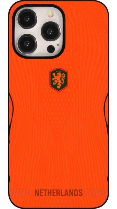 iPhone 15 Pro Max Case Hülle - Niederlande 2026 personalisierbares Fussballtrikot