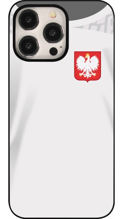 Coque iPhone 15 Pro Max - Maillot de football Pologne 2022 personnalisable Coque iPhone 15 Pro Max - Maillot de football Pologne 2022 personnalisable