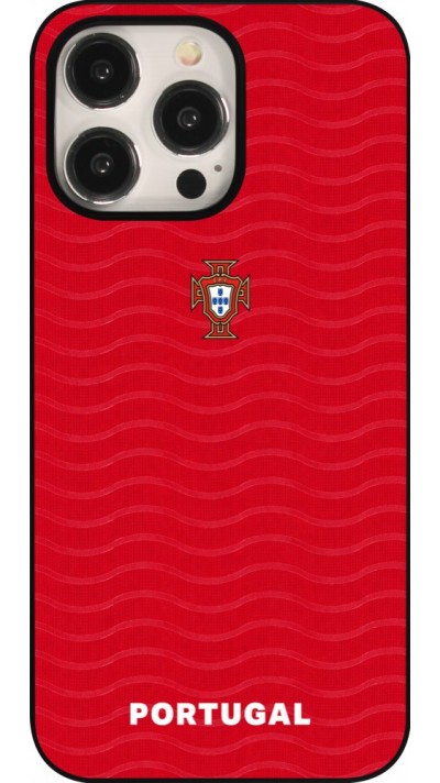 iPhone 15 Pro Max Case Hülle - Portugal 2026 personalisierbares Fussballtrikot