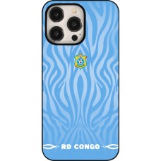 iPhone 15 Pro Max Case Hülle - Demokratische Republik Kongo 2026 personalisierbares Fussballtrikot