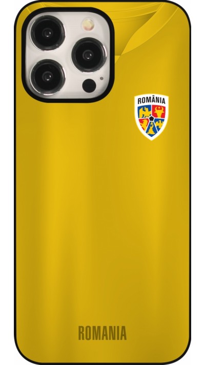 Coque iPhone 15 Pro Max - Maillot de football Roumanie Coque iPhone 15 Pro Max - Maillot de football Roumanie