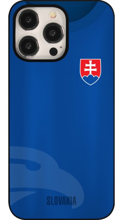 Coque iPhone 15 Pro Max - Maillot de football Slovaquie Coque iPhone 15 Pro Max - Maillot de football Slovaquie