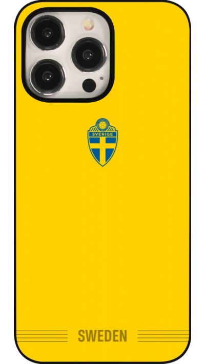 iPhone 15 Pro Max Case Hülle - Schweden 2026 personalisierbares Fussballtrikot