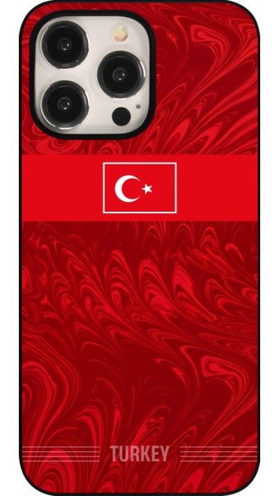 iPhone 15 Pro Max Case Hülle - Türkei 2026 personalisierbares Fussballtrikot