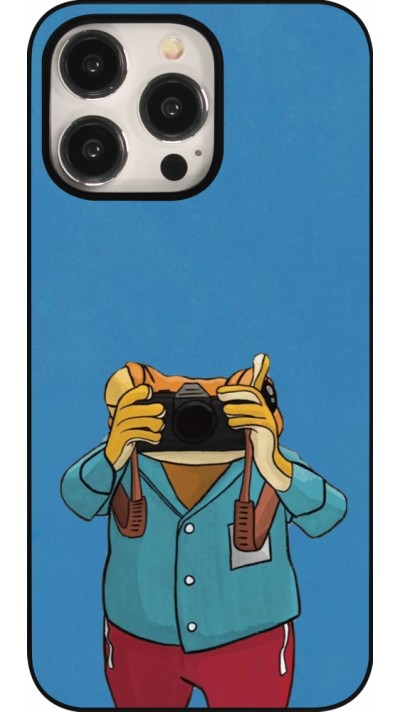 iPhone 15 Pro Max Case Hülle - Frog with camera DTMF