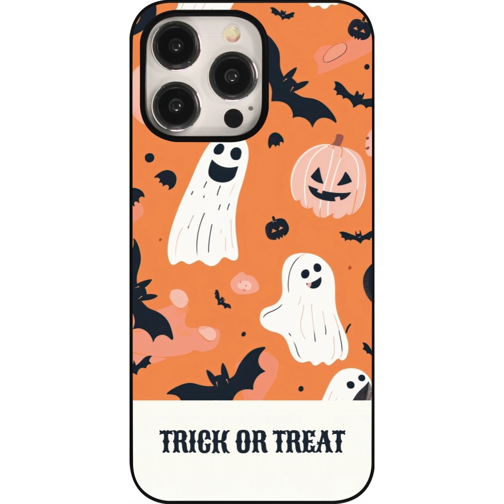 iPhone 15 Pro Max Case Hülle - Halloween 2025 Trick treat