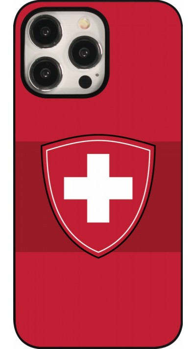 iPhone 15 Pro Max Case Hülle - Hockey World Championship Ecusson Suisse