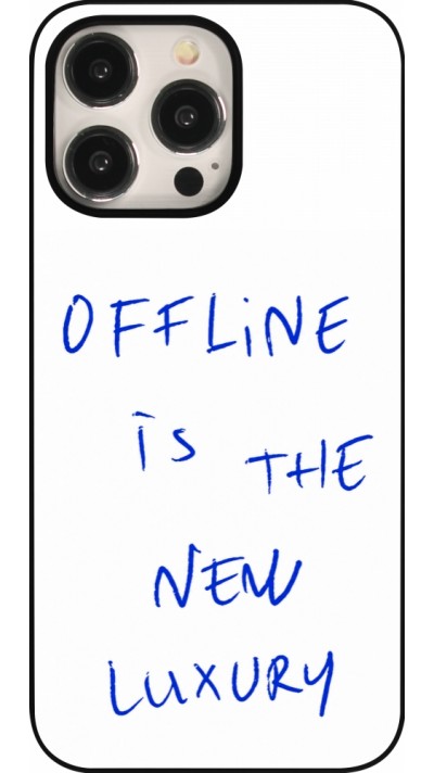 iPhone 15 Pro Max Case Hülle - Offline is the new luxury