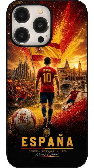 iPhone 15 Pro Max Case Hülle - Fussball Espanien splash 2026
