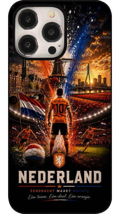 iPhone 15 Pro Max Case Hülle - Fussball Niederlande splash 2026