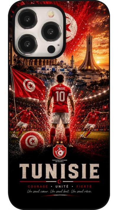 iPhone 15 Pro Max Case Hülle - Fussball Tunesien splash 2026