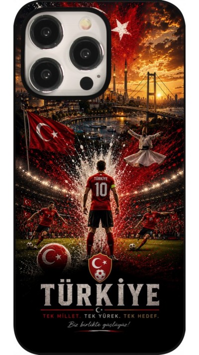 iPhone 15 Pro Max Case Hülle - Fussball Türkei splash 2026