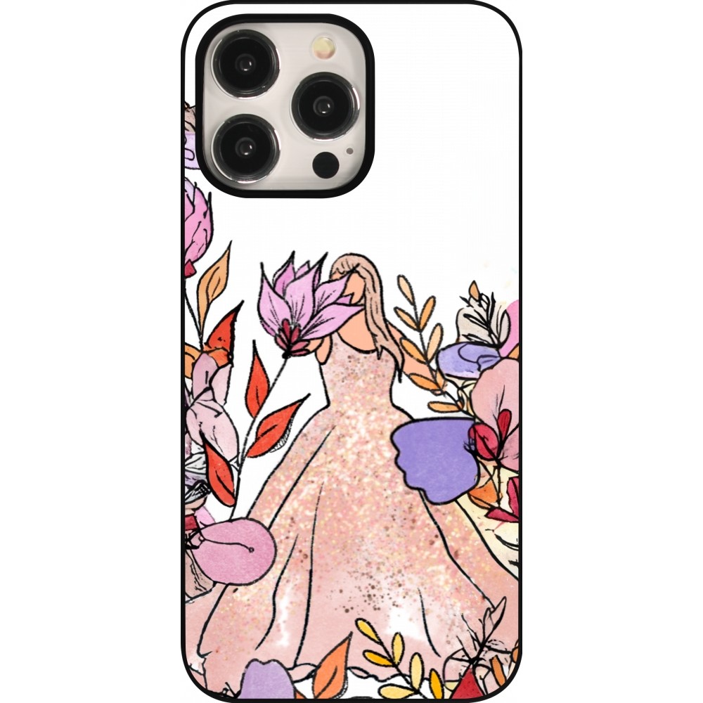 iPhone 15 Pro Max Case Hülle - Taylor Swift Sketch - White